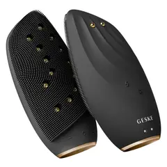 GESKE - Cepillo Sónico Termo Facial 8 en 1 Negro