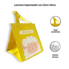 GENERICO - Lonchera Térmica Portátil Kawai 23cm Diseños Varios