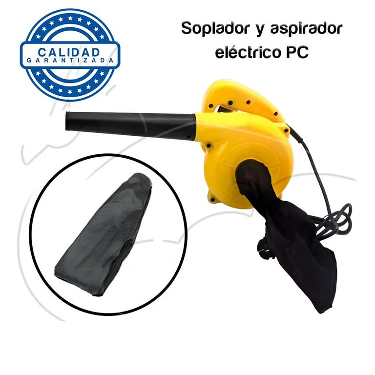 Soplador y Aspirador de aire 600W Para Casa Auto Hojas Aleatorio