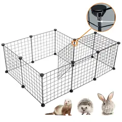 GENERICO - Rejilla cerco corral para mascota hogar - Blanco
