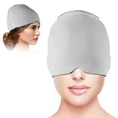 IMPORTADO MC - Gorro De Gel Anti Migraña - Plomo