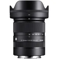 SIGMA - 18-50mm f/2.8 DC DN Contemporáneo Lente Para Canon RF - Negro