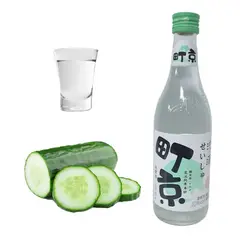 GENERICO - Sake de Arroz Sabor Pepino 360ml Ding Jing