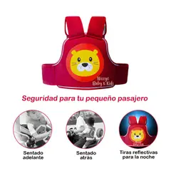 KIDS - Arnés de Seguridad para Niños ROJOVINO Viaja con Protección