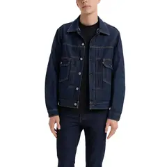 LEVIS - Casaca Hombre Type 2 Trucker Azul