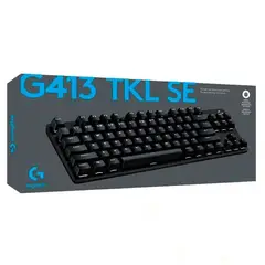 LOGITECH - TECLADO G413 TKL SE BLACKLIGHT MECHANICAL GAMING BLACK