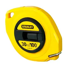 STANLEY - Cinta Métrica Larga de Acero 30m-100pulg