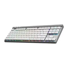 LOGITECH - Teclado Gamer G G515 Tkl Lightspeedbt Lightsync Rgb Blanco