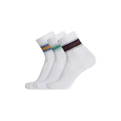 LEVIS - Medias Hombre Short Cut 3 Pack Blanco