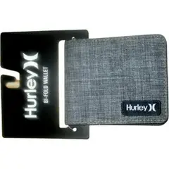HURLEY - Billetera Slim Hombre - Plomo
