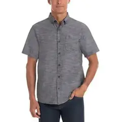 HURLEY - Camisa Manga Corta Hombre - Negra