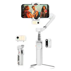 HOHEM - Gimbal Estabilizador ISteady V3 con Sensor IA Stick Blanco