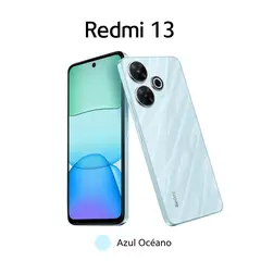 REDMI - 13 8GB RAM 256GB CÁMARA 108 MP COLOR AZUL OCEÁNO CON ESTUCHE DE REGALO