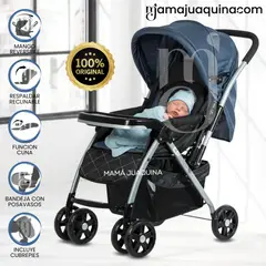 BABY - Coche Cuna de Lujo «VINCENT» Edición Limitada Blue