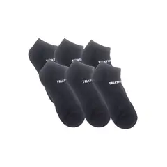 TRIATHLON - Medias Urbano Hombre Pack6 Full Negro
