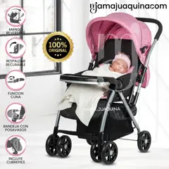 Baby - Coche Cuna de Lujo «VINCENT» Edición Limitada Pink
