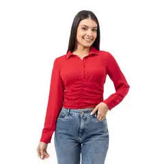 PIONIER - Blusas Gasa Mujer Shelzi