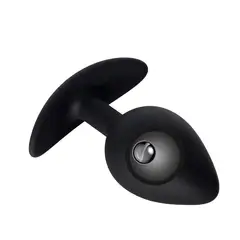 GENERICO - Plug de silicona con bola de metal 7.5 x 3.5