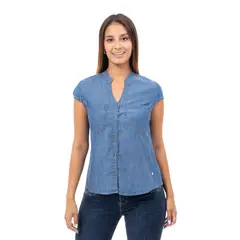 PIONIER - Blusas Denim Mujer Louhana