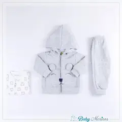 GENERICO - Conjunto Lucile Jacquard Gris