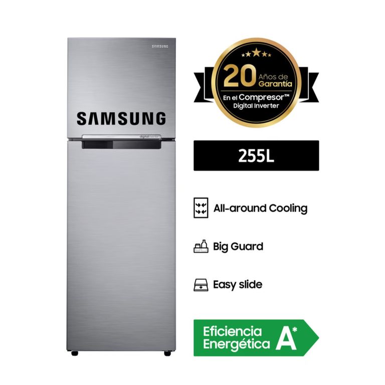 REFRIGERADOR 255L RT25FARADS8 Silver