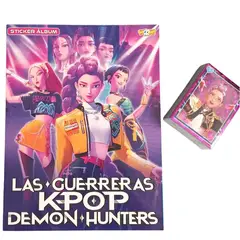 GENERICO - Album + Figuras Guerreras Kpop Demon Hunters