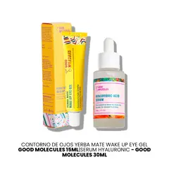 GOOD MOLECULES - Contorno Ojos Yerba Mate Gel 15ml-Serum Hyaluronic 30ml