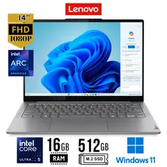 LENOVO - Laptop Yoga Slim 7-14" - Core Ultra 5 125H - 16GB - 512GB SSD - W11