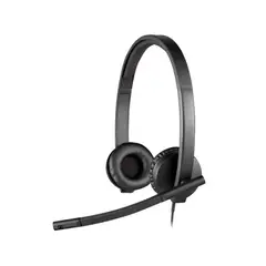 LOGITECH - AUDIFONOS B2B H570E USB ESTÉREO MICROF NEGRO P/N: 981-000574