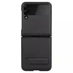 NILLKIN - Qin Leather para Samsung Galaxy Z Flip 4 5G - Negro