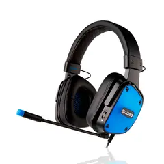 SADES - AUDIFONO GAMER D-POWER NEGROAZUL.