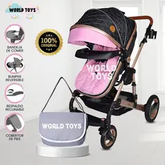 Baby - Coche Moisés de Lujo «KENNEDY» Edición Limitada Pink
