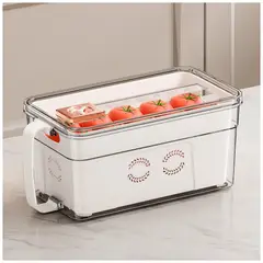 KELLER - Táper Contenedor Hermético con Escurridor y Asa A10