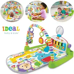 IDEAL - Gimnasio Piano Pataditas Con Luces Musica Y Espejo IDE017 Verde