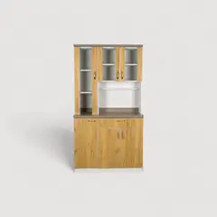 MUEBLES MACRUMO - Repostero de 100cm - Color arena - Armado