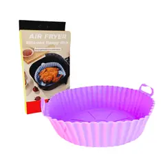 GENERICO - Molde Freidora Aire Silicona Reutilizable Antiadherente Lila