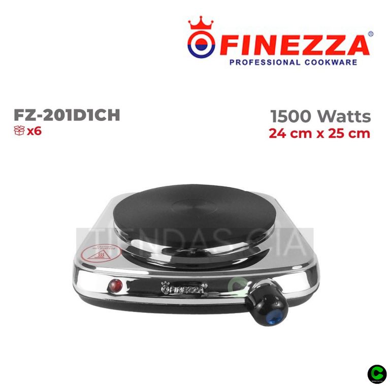 Cocina Eléctrica 1H FZ-201D1CH 1500W Acero