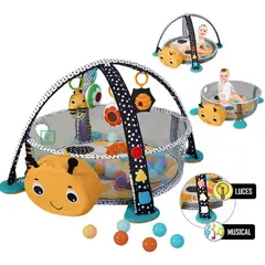 BABY WORLD - Gimnasio Musical Con Luces y Pelotas De Color 63574