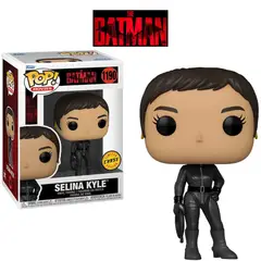 FUNKO - Pop Selina Kyle -Catwoman -Gatúbela Chase Caja Dañada