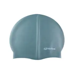 PORTO - Gorro de Natacion Silicona Plomo
