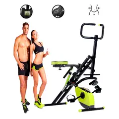 XTREME SPORT - Máquina Abdominal Power Evolution Pro 2 en 1 Multitrainer