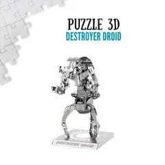 SHEEPBUSTER - Rompecabezas Armable 3D Destroyer Droid para Niños y Adultos