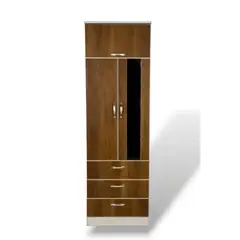 MUEBLES MACRUMO - Ropero de 60cm - Color Pignetto - Armado