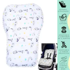 GENERICO - Protector de coche cojín colchoneta para coche de bebe