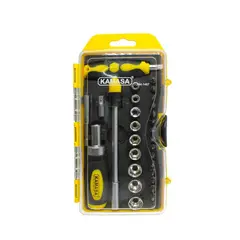 KAMASA - Desarmador con accesorios 29 piezas