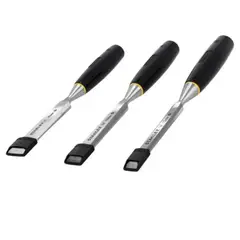 STANLEY - Juego de formones 3 piezas