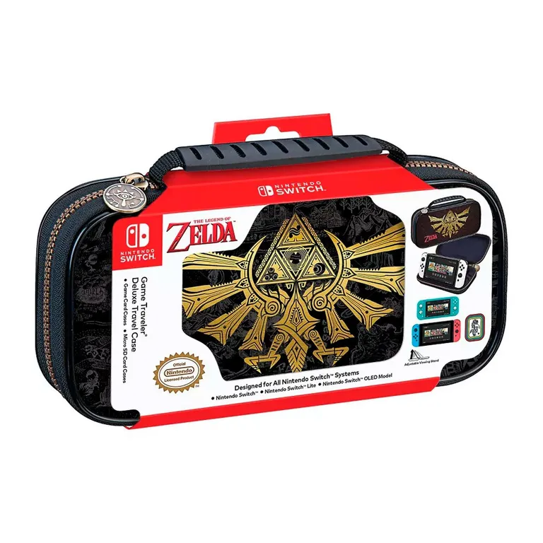 Estuche para Switch Zelda Hylian Shield Game Traveler (RDS) Licencia