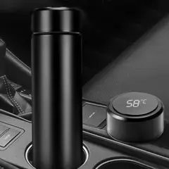 GENERICO - Toma Todo Inteligente Thermo Digital Termometro Cocina 450ml Rosa