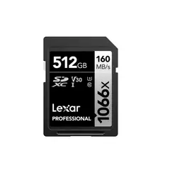 LEXAR - MEMORIA SD 1066X 512GB 160MBS LECTURA PN LSD1066512G-BNNNG