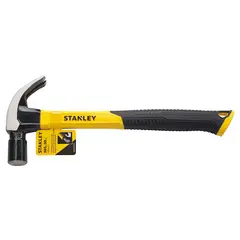 STANLEY - Martillo Uña Curvo con Mango de Fibra de Vidrio 20oz